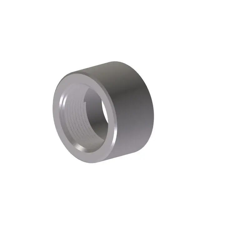 Pennsylvania Machine 400300901 HALF COUPLING 1/4 BLK FS A105 3000# THREADED
