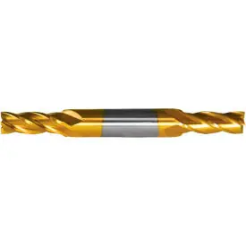 Greenfield C33095 End Mill 7/8 4FL DBL HSS TIN CC REG LGTH