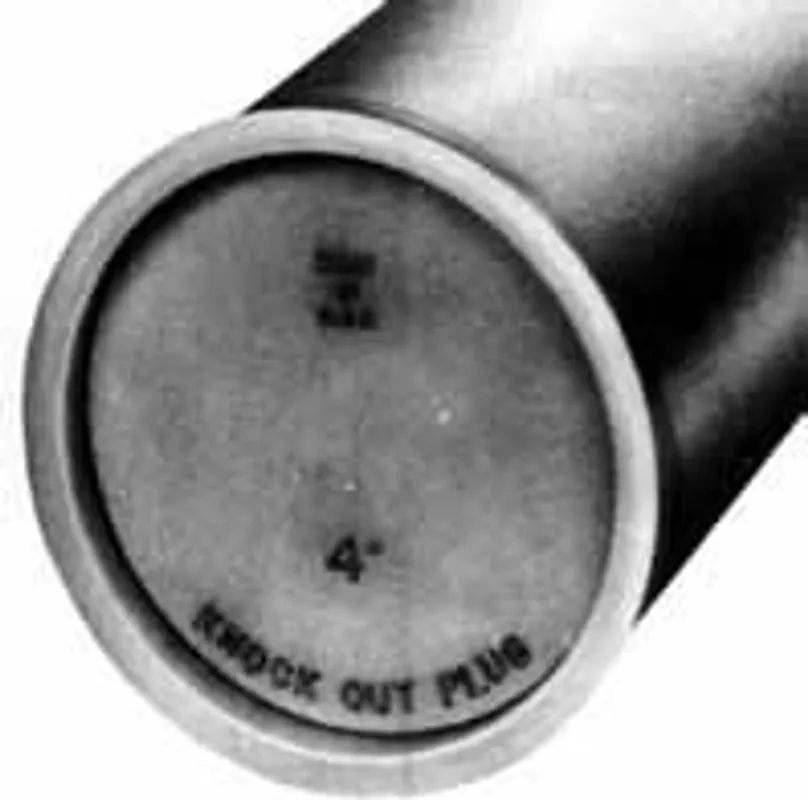 Pasco 4842 1-1/2 Knockout Test Cap
