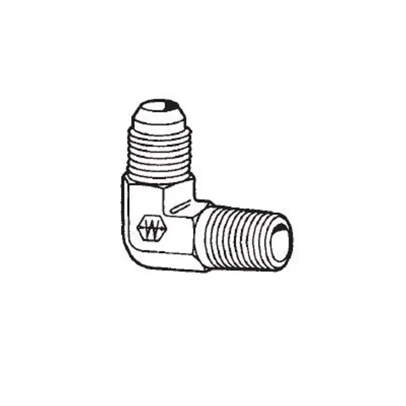 DANFOSS C35405X6X6 ADAPTER 3/8 STL - ELL 37 DEG FLR X MTP W/NUT &