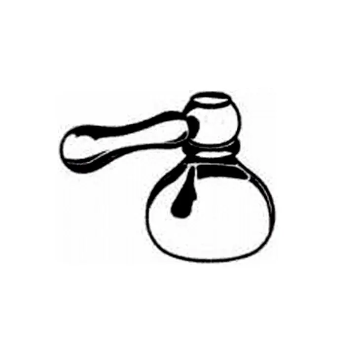 AS America Inc 0000442.062 HANDLE KIT 0000.442.062 BN/PB 2-HDL JASMINE MTL LVR HDL