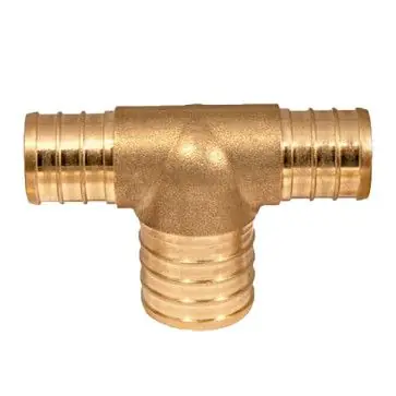 BMI USA 39430 TEE 3/4X1/2X3/4 BRS CRIMP ENDS 46435