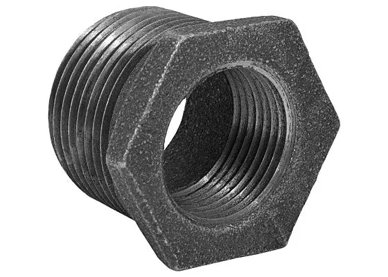 BMI USA INC 35146 BUSHING 2-1/2X2 BLK MI HEX MXF 35146
