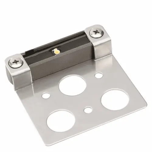 Kichler 15744GRY30 Light 1 LED .2W 3in 3000K Gray With Bracket Wet