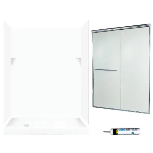 Multi Vendor Kit Parents SSP326L010-M58570CR Shower Kit Chrome/Rain Glass