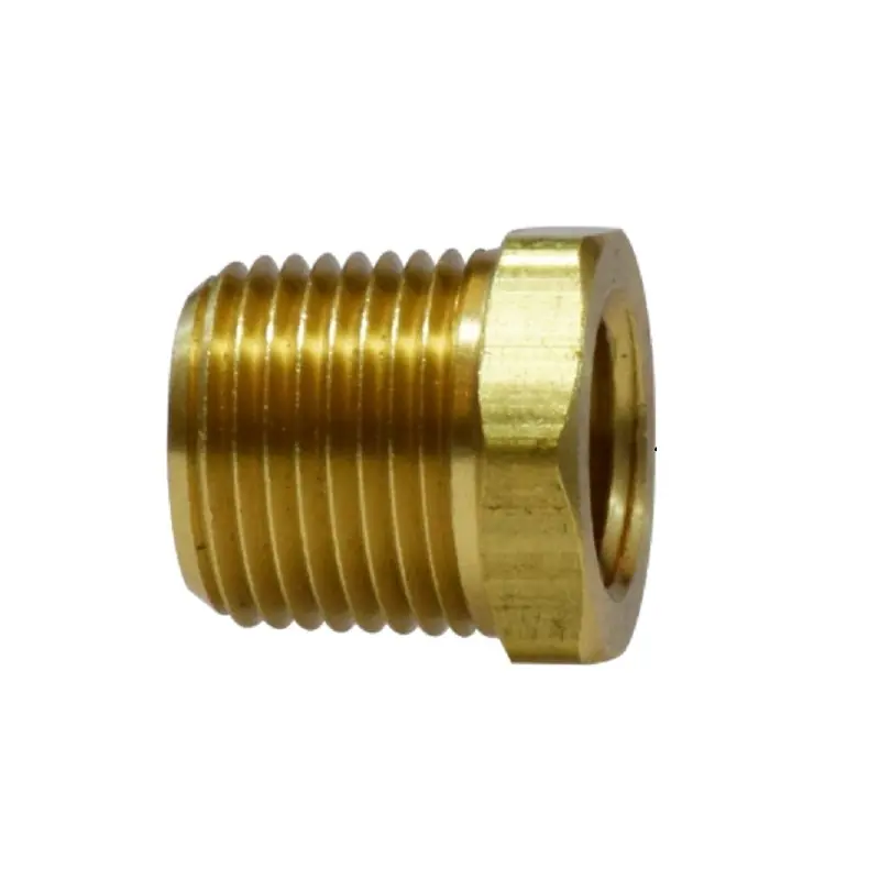 Midland Metal 28106L Bushing 1/2X1/4 BRS HEX MXF 1200# 28106L