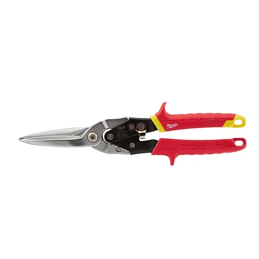Milwaukee 48-22-4537 Long Cut Straight Aviation Snips