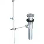 Pioneer OP-630002 Parts Brass Pop-Up Drain Assembly Chrome