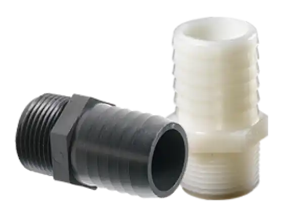 Dixon TN150 Hose Fitting 1-1/4 Nylon Barb X M NPT
