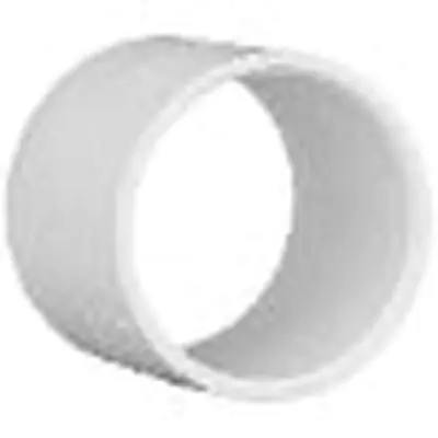 Charlotte Pipe 130 Plastic Pipe Repair Coupling PVC 8 inch x 8 inch Hub x Hub Schedule 40