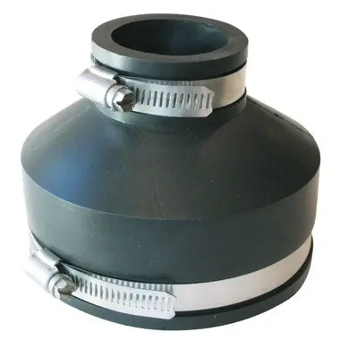 National Pipe and Plastics 1056-415 Coupling 4X1-1/2 PVC/STL/CI