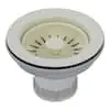 L.B. PLAST SRL 2410-19 STRAINER 3-1/2in SINK BISCUIT