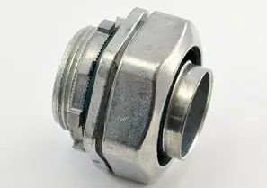 Bridgeport 433-LT2 Connector Liquid Tight Zinc Die Cast Size 1-1/4 Inch