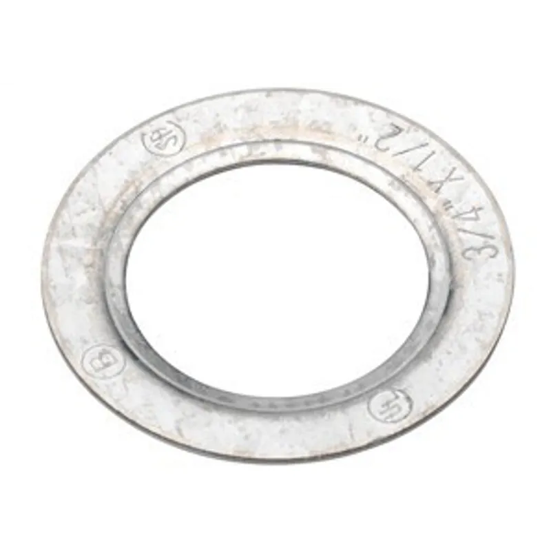 Bridgeport 1090-8 Washer, Reducing, Galvanized Steel, Size 4 Inch - 3 Inch