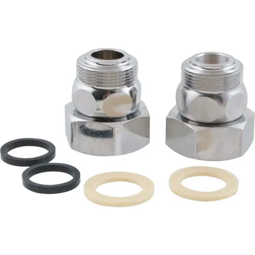 T&S Brass B-0466 Wall-Mount Adapter for T&S Faucet to Chicago and Zurn Inlets