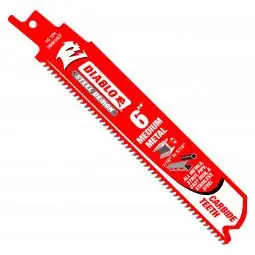 FREUD TOOLS/DIABLO TOOLS DS0610CF3 Steel Demon 6 in. 10 TPI Carbide Reciprocating Saw Blade (3-Pack)