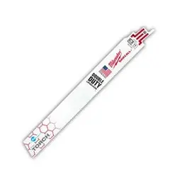 Milwaukee 48-00-4787 9 In. 14 TPI The Torch Ice Hardened Sawzall Blades 5 Pack
