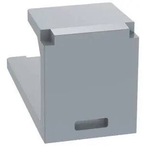 PANDUIT CMBIG-X Blank Module 1 Port Intl Gray