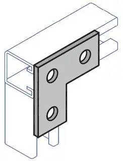 HAYDON CORP PRODUCTS F-210-EG HAYDON 3-HOLE FLAT ANGLE PLATE 73905