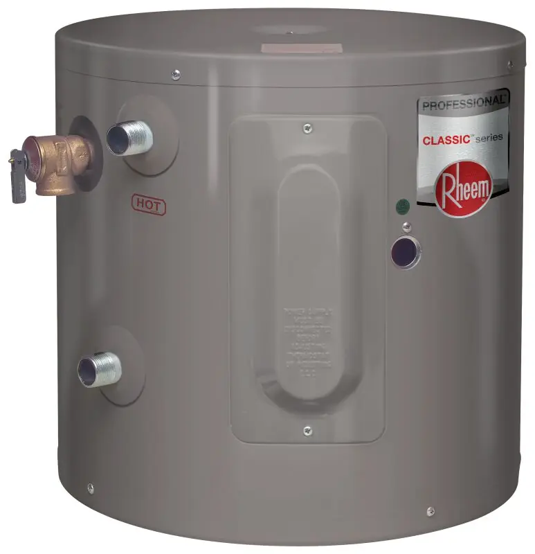 Rheem 616087 Water Heater 6 Gallon Electric