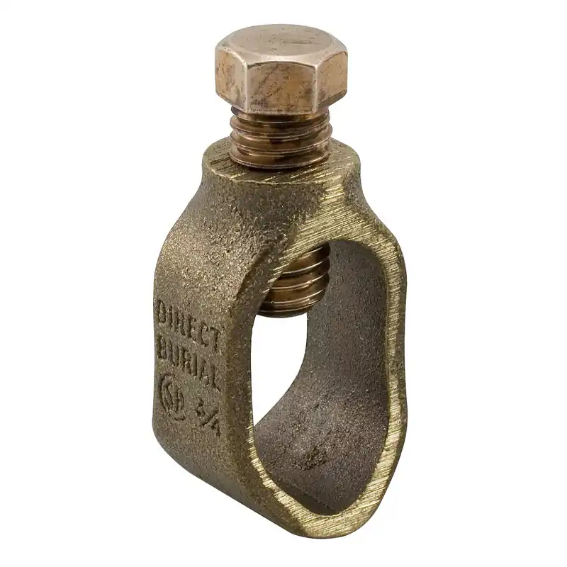 ILSCO GRC-58 BRZ MEC 2-8 B UL CSA 5/8 GRD ROD CLAMP