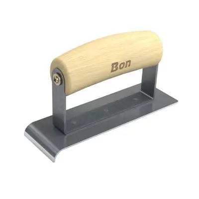 Bon 12-471 Radius Edger - 6 x 2 - 3/8 Radius Wood Wave Handle