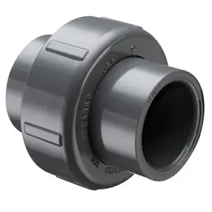 Spears 8097-015 1-1/2 PVC Union 2000 SOC EPDM