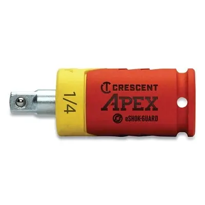 CRESCENT CAEAD316 eSHOK-GUARD Socket Isolator 1/4 in x 2 in