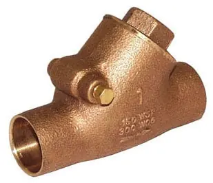 Legend Valve 105-403NL Y-Pattern Sweat Swing Check Valve Lead Free