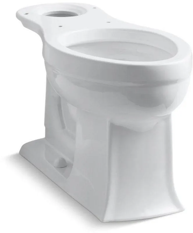 KOHLER 4356-0 Archer Elongated Toilet Bowl in White