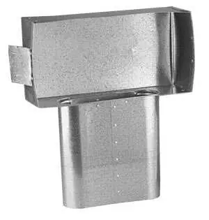 Gray Metal 10X6X6-5070 Oval Stackhead 10 x 6 x 6