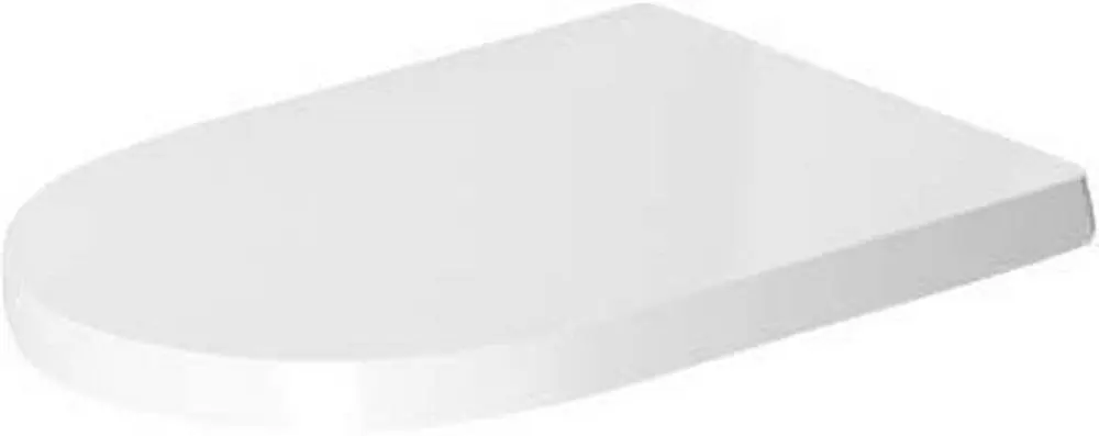 Duravit 0020210000 ME by Starck Elongated Closed Front with Cover Toilet Seat in White