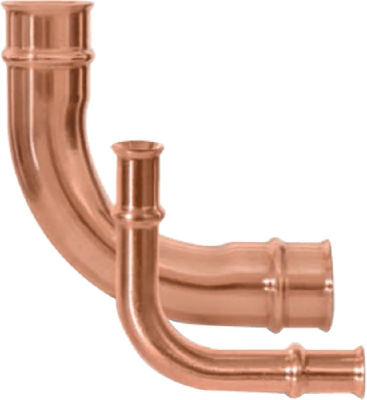 Sporlan 770603 Copper 90 Degree Elbow, 1/2 ZoomLock Flame-Free