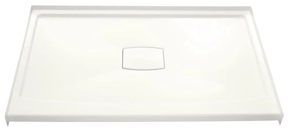 KOHLER 9479-0 Archer® 60 in. x 36 in. Shower Base with Center Drain in White