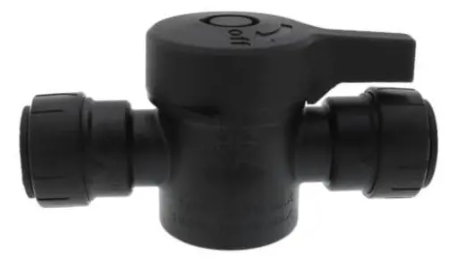 RWC PSEISV20EP John Guest Shut-off Valve 1/2 CTS