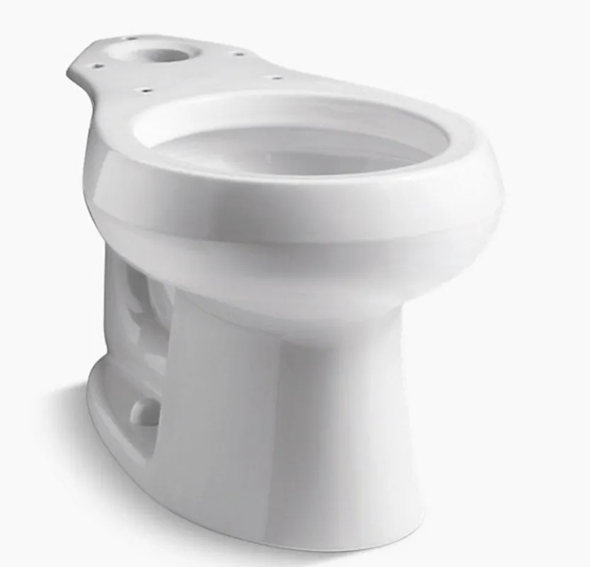 KOHLER 4197-0 Wellworth Round Toilet Bowl in White