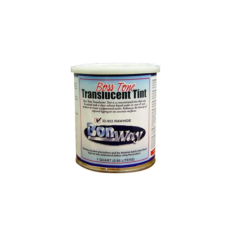 BonWay 32-953 Boss Tone Sealer Tint - Terra Cotta - 1 Quart