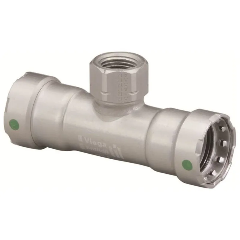 Viega 25410 1 x 1 x 1/2 - (P-P FPT) - Tee (Reducing)