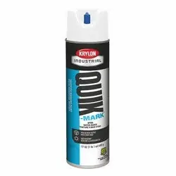Krylon A03901004 Quik-Mark Water-Based Inverted Marking Paint APWA Brilliant White