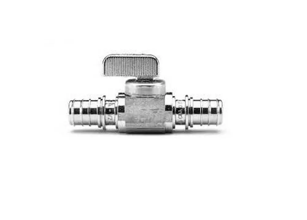 REHAU 418435-001 Everloc+ 1/2 in. Brass Everloc Ball Valve
