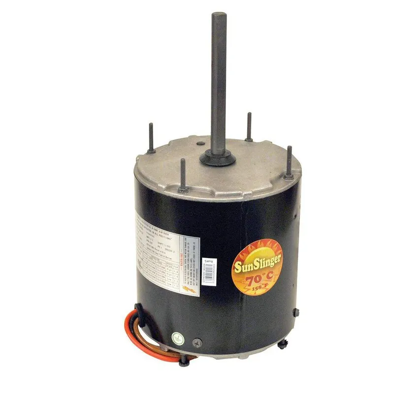MARS 20465 SunSlinger 1/3 hp 1075 RPM 208/230V Single Phase Condenser Motor