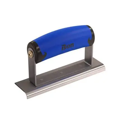 Bon 62-436 STAINLESS STEEL SIDEWALK EDGER - 6 x 1 1/2 - 1/4 RADIUS 3/8 DEPTH
