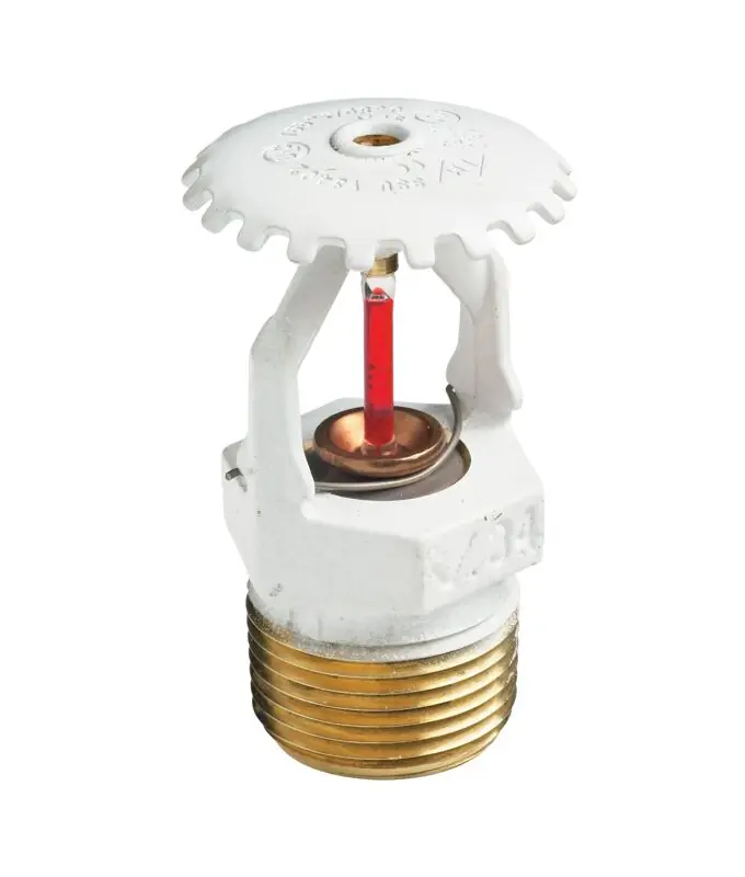 Victaulic S342BJQ520 V3406 3/4 NPT Chrome Firelock Bronze K8 Pendent Sprinkler W/ Quick Response Bulb UL/FM 286F/141C