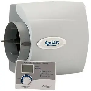 Research Products Corporation 600 Aprilaire 600 Automatic Bypass Humidifier 17 gpd 3 gph Water Feed 600