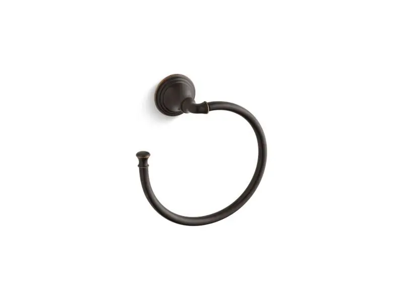 KOHLER 10557-2BZ Devonshire Towel Ring Oil Rubbed Bronze