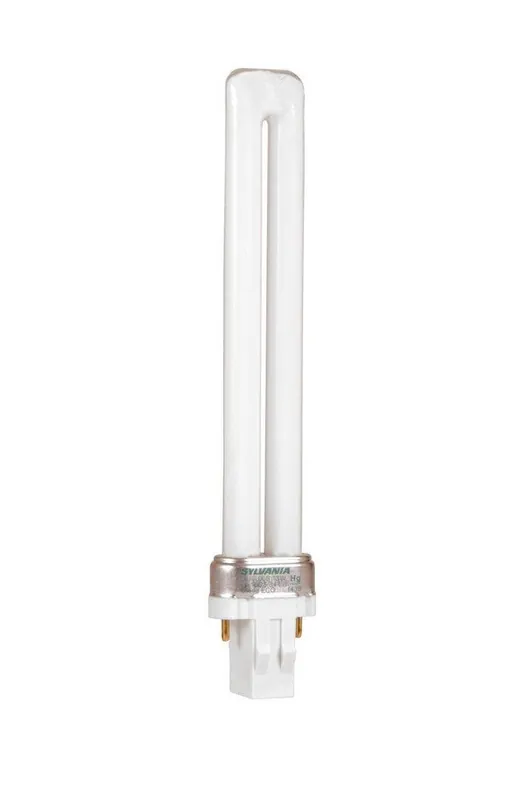 Sylvania 21279 Dulux S 5W T4 Compact Fluorescent Light Bulb with G23 Base