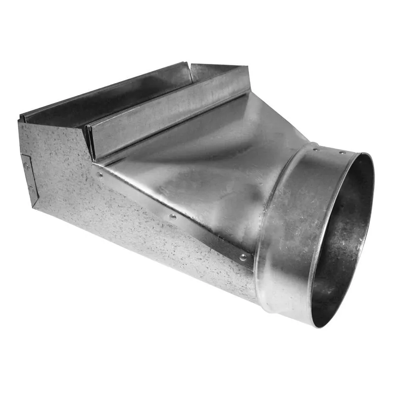 Gray Metal 10X4X4-113R Register Boot 90 Degree 10 x 4 x 4