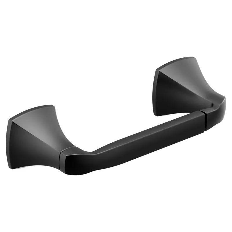 Moen YB5108BL Voss Matte Black Pivoting Paper Holder