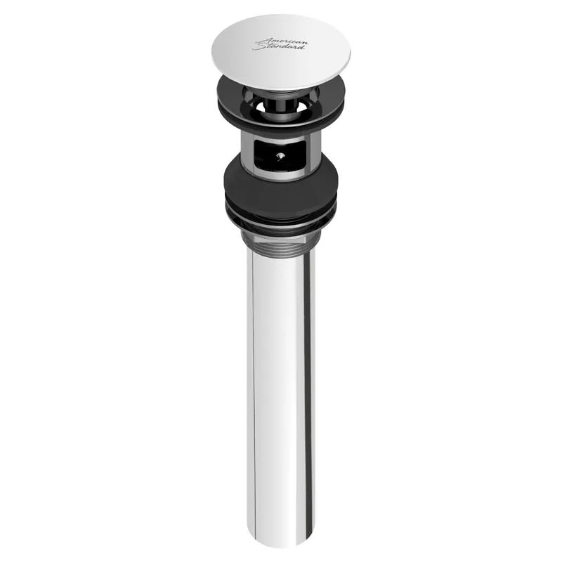 American Standard 8888095.002 Push Pop-Up Drain With Overflow in Chrome