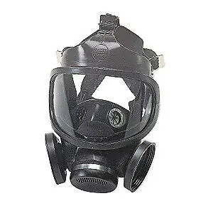 MSA 471286 Full Face Respirator - M - Black